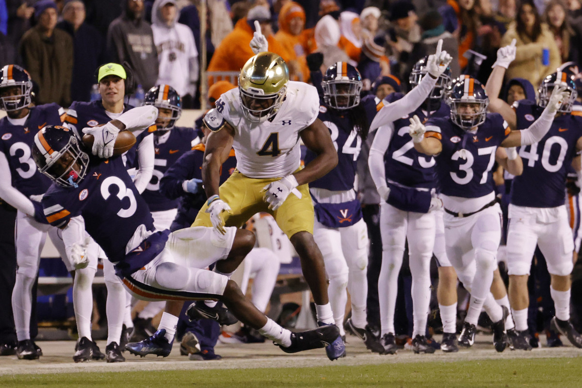 Virginia Defensive Back Anthony Johnson